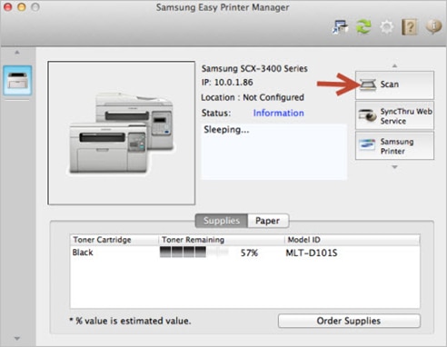 Samsung Multifunction Laser Printers - Scan using Scan Assistant in macOS |  HP® Support