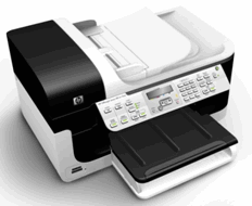 Illustration of HP Officejet 6500 (E709a) All-in-One Printer