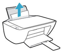 Image: Remove any jammed paper from the input tray.