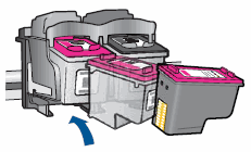 Image: Inserting a cartridge