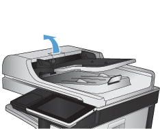 HP LaserJet Pro MFP 4101-4104 - Erreur de bourrage 31.13 dans le bac d' alimentation