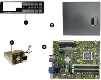 HP Compaq Elite 8300 Desktop PC Series - Spare Parts | HP® Support