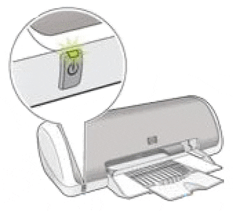 HP Deskjet 3000 Printers - Blinking Power Light | HP® Support