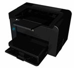 Illustration of HP LaserJet Pro P1606dn printer