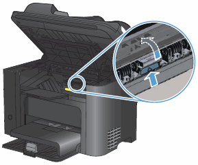 A 'Doc. feeder jam', 'Open door and clear jam', or Other Jam Message  Displays for HP LaserJet Pro M1536dnf, M1537dnf, M1538dnf, and M1539dnf  Multifunction Printers | HP® Support