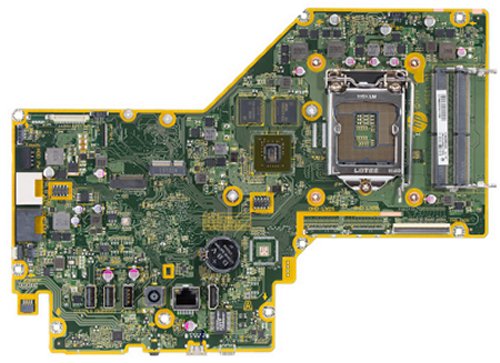 Palau-2GF motherboard top view