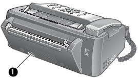HP 650 Fax - Description of the External Parts of the HP Fax | HP® Support