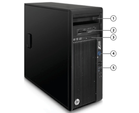 HP Z230 Tower Workstation - Identifying Components | HP® Support