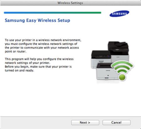 Comment connecter une imprimante Samsung en WIFI 