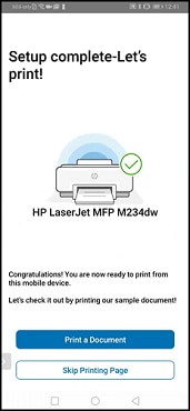 Carga de papel, Impresoras HP LaserJet MFP series M232-M237, M232e-M237e