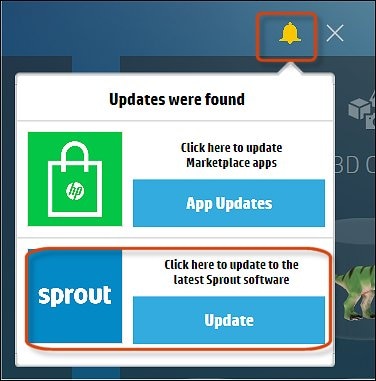 Updating the Sprout software