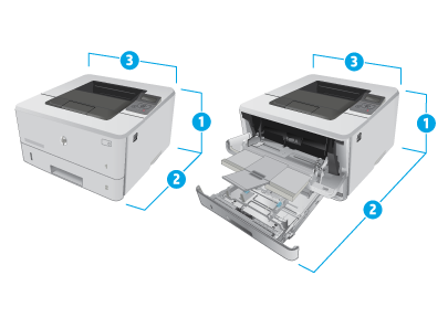 HP LaserJet Pro M402, M403 - Printer specifications | HP® Support