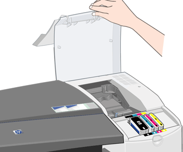 HP Designjet 111 Printer Series - Substituir cabeçote de impressão |  Suporte HP®