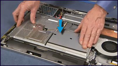 Replacing the motherboard EMI shield
