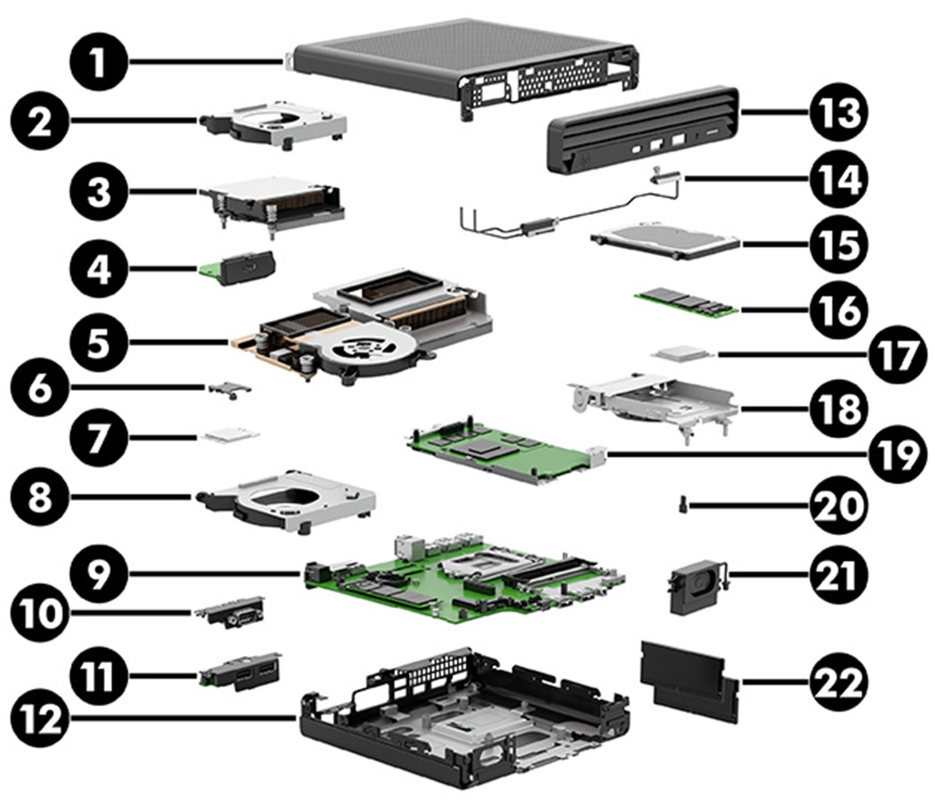 Identifying computer components