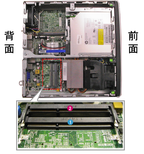 HP Compaq Elite 8300 Ultra Slim DesktopモデルミニPCスティックPC