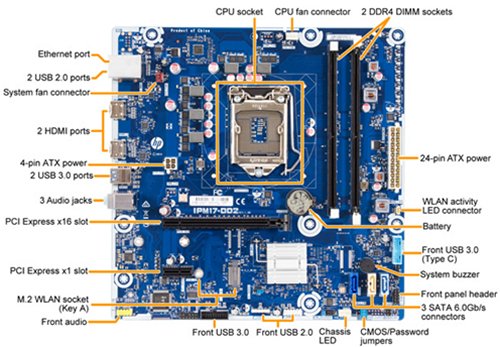 Odense2-K motherboard top view