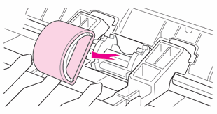 Illustration: Removing the pickup roller