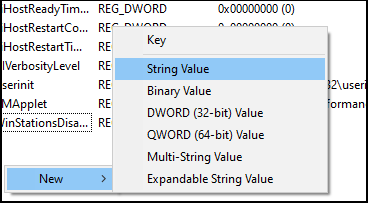 Identifying the new String Value.