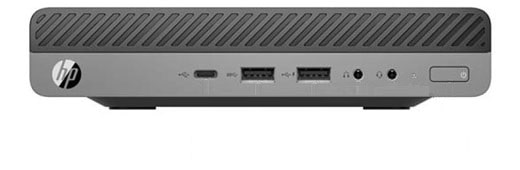 MiniPc HP PRODESK 600G3 DM- CORE I3 6100T à 3.2Ghz - 8Go - 256Go