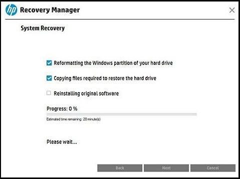 HP PCs - Durchführen einer HP Systemwiederherstellung (Windows 8) | HP®  Support