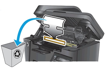HP LaserJet Yazıcılar - 'Siyah Kartuş Takın' Mesajı Görüntüleniyor | HP®  Destek