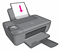 Image: Load plain, white paper into the input tray