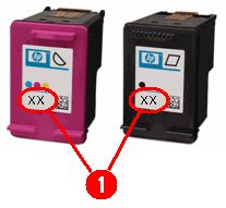 Graphic: cartridge numbers