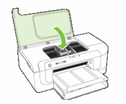 illustration of closing the top cover