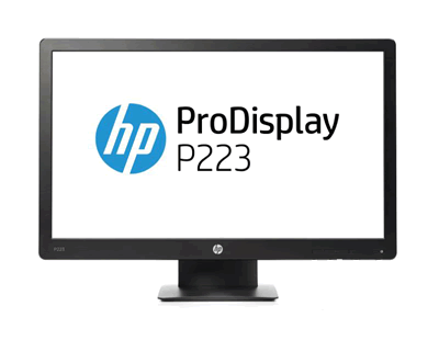 Especificações do monitor HP ProDisplay P223 de 21,5 polegadas | Suporte HP®