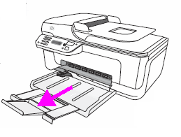 Graphic: Remove any loose paper from the paper tray