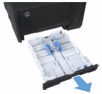 Image: Pull out the paper input tray