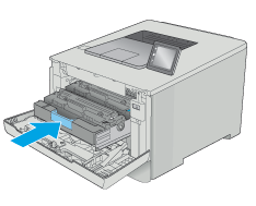 HP Color LaserJet Pro M452 - Värikasettien vaihtaminen | HP®-tuki