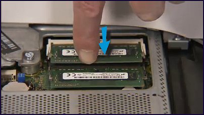 Replacing the system memory